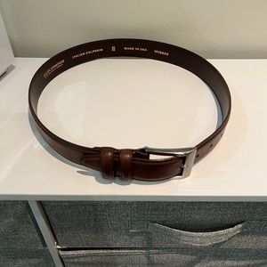 Allen Edmonds Leather Belt